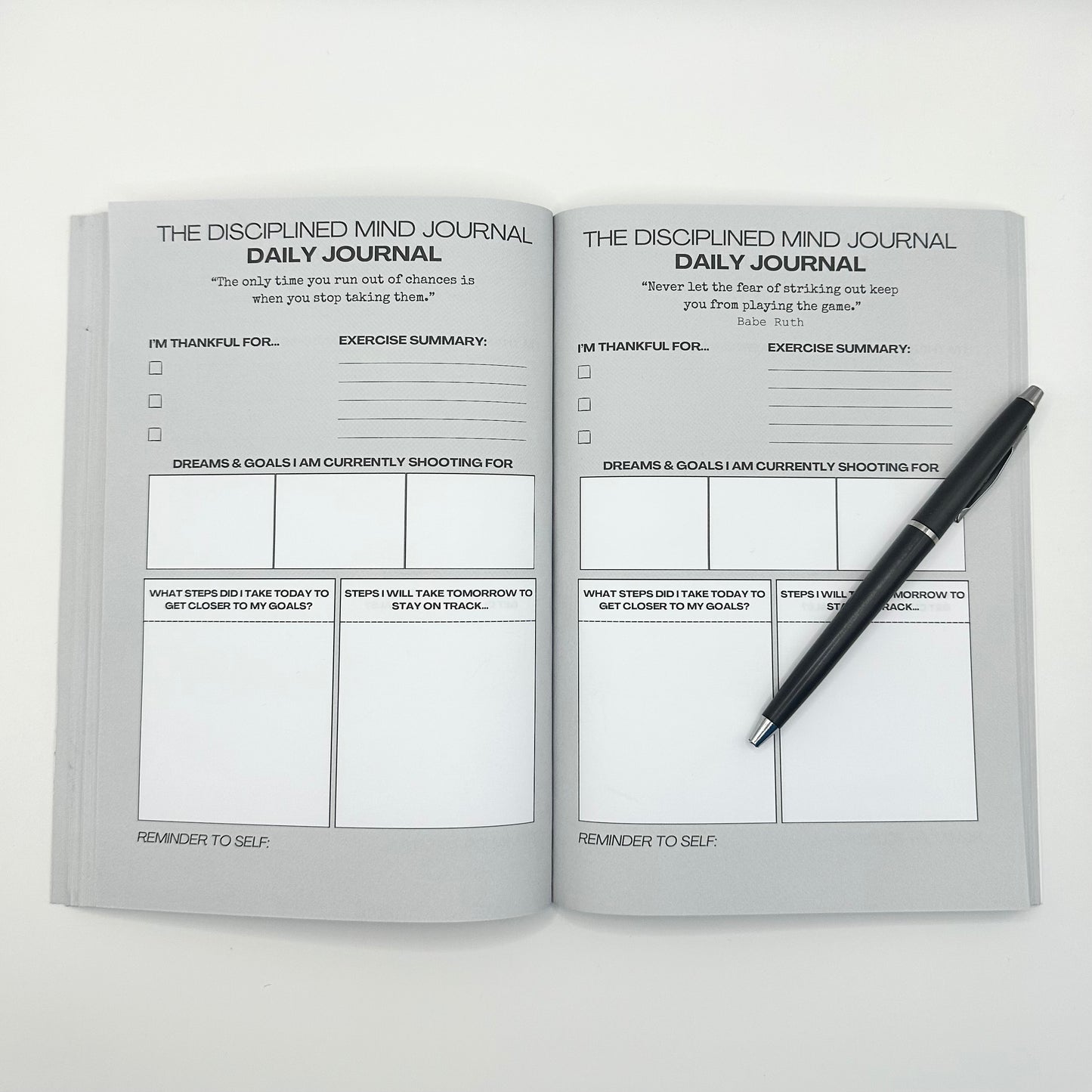 The Disciplined Mind Journal